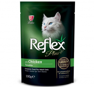 Reflex Plus Pouch Tavuklu 100 gr Kedi Maması kullananlar yorumlar